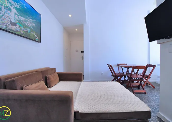 Sala Quarto C/ 2 Banheiros Para 4 Pessoas Rio de Janeiro